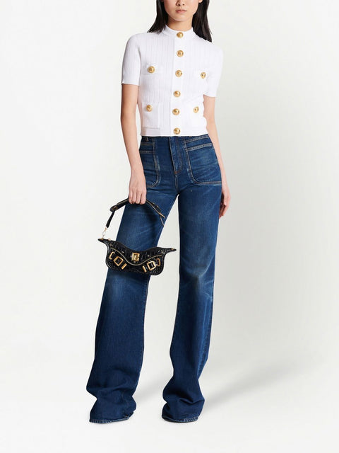 Balmain Balmain 4-pocket knitted cardigan