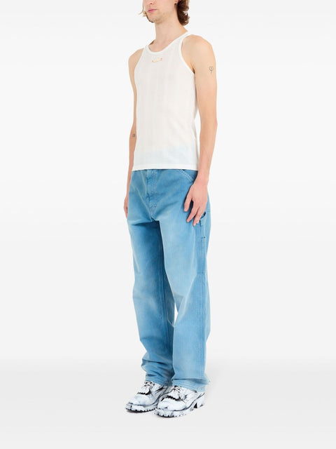 Maison Margiela Maison Margiela Fancy ribbed tank top