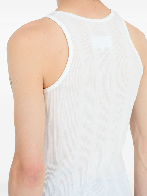 Maison Margiela Maison Margiela Fancy ribbed tank top