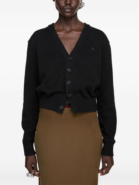 Acne Acne cardigan with appliqué