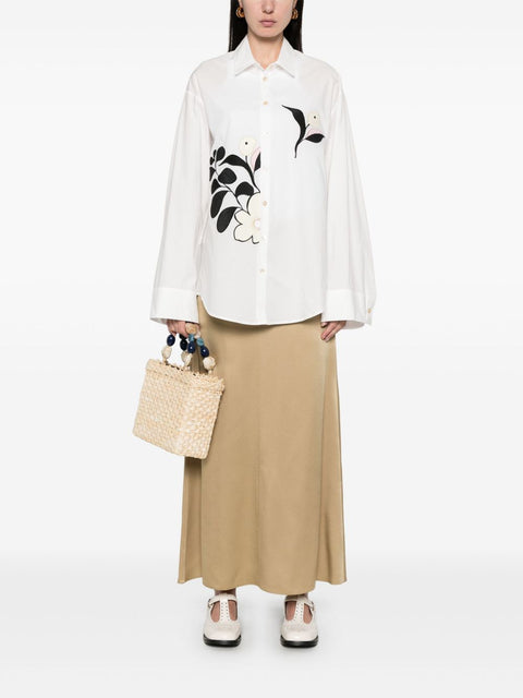 Forte Forte Forte Forte floral-appliqué Shirt