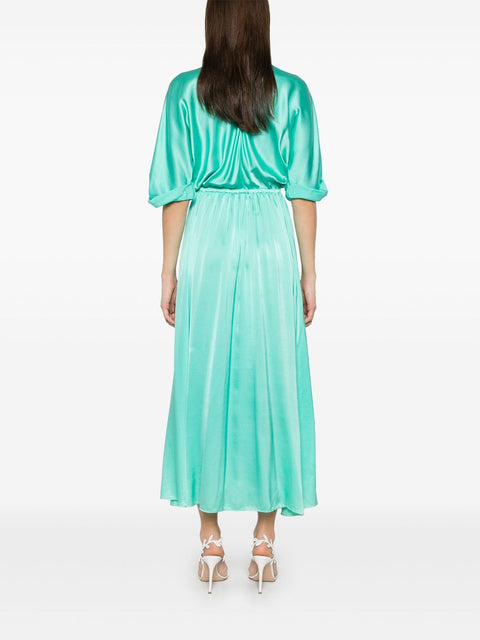 Forte Forte Forte Forte long cut silk dress