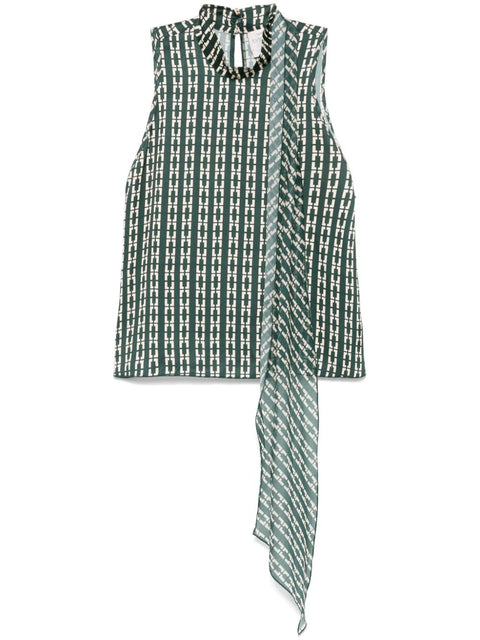 Forte Forte Forte Forte geometric-print top