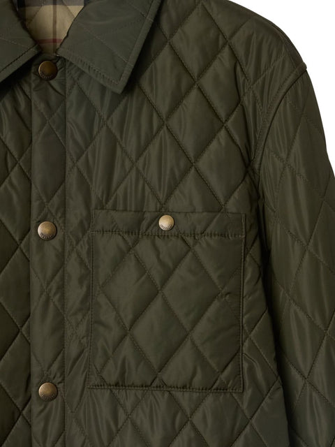 Burberry Burberry quilted design jacket