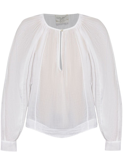Forte Forte Forte Forte Sheer Effect Blouse