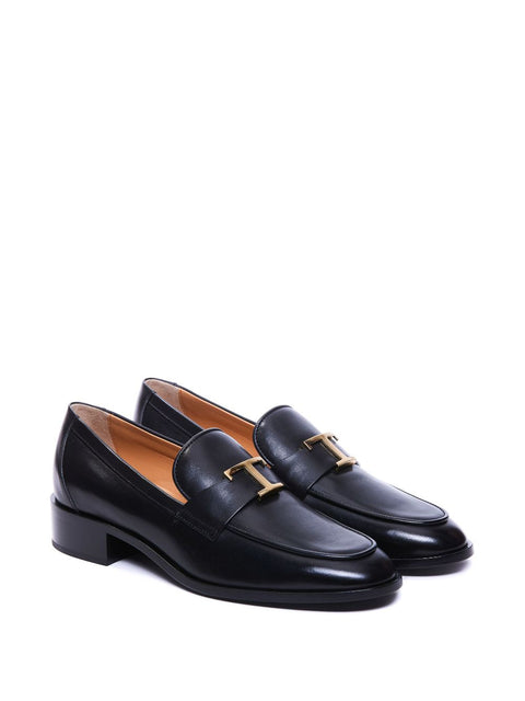 Tod'S Tod's T Timeless Leather Loafers