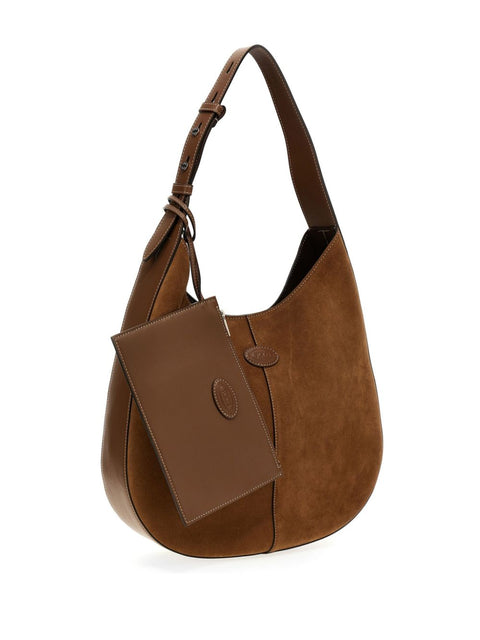 Tod'S Tod's Di Hobo Bag in Suede