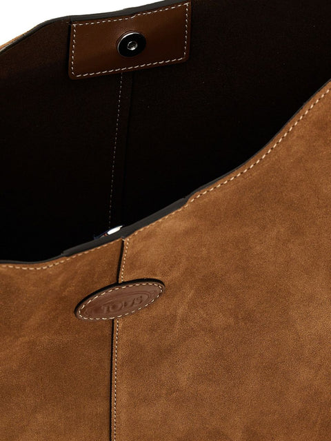 Tod'S Tod's Di Hobo Bag in Suede