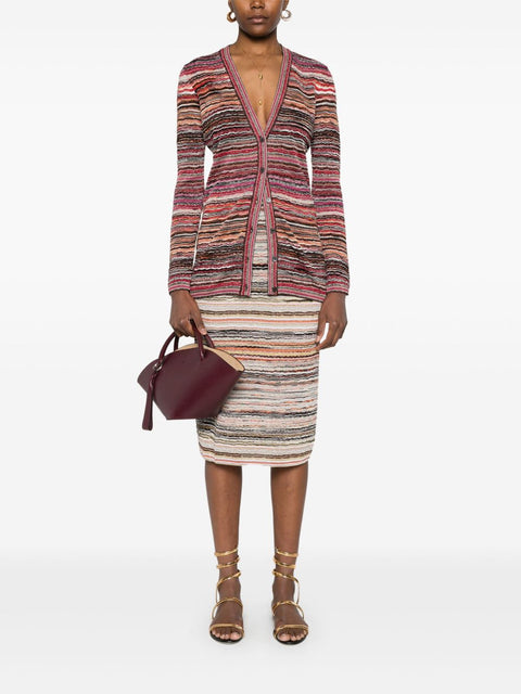 Missoni Missoni Midi Lamé Skirt