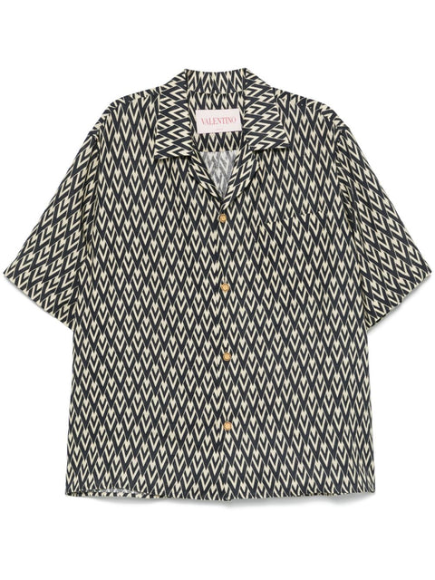 Valentino Valentino Graphic Print Shirt