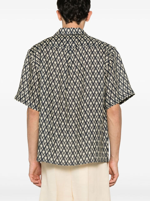 Valentino Valentino Graphic Print Shirt