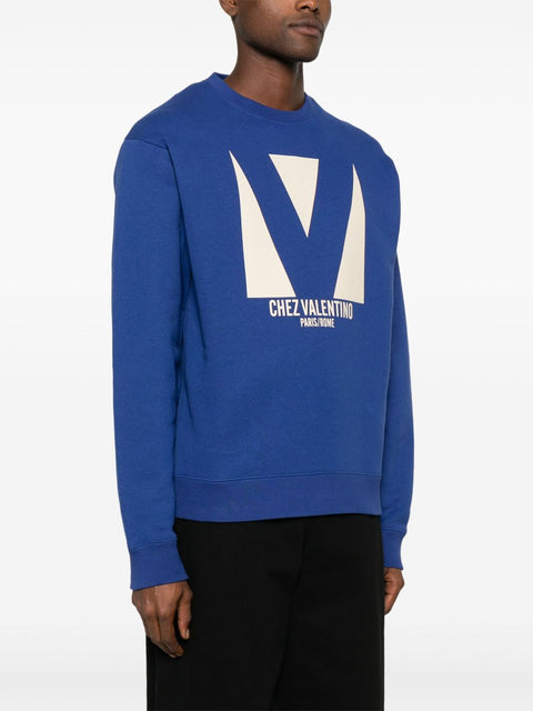 Valentino Valentino Chez Valentino Print Sweatshirt