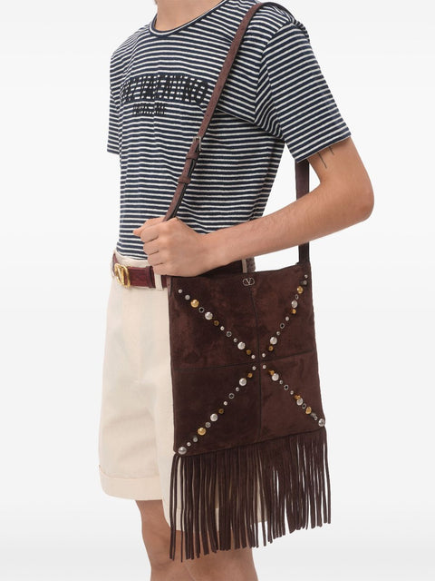 Valentino Valentino Chez Valentino striped jersey T-shirt