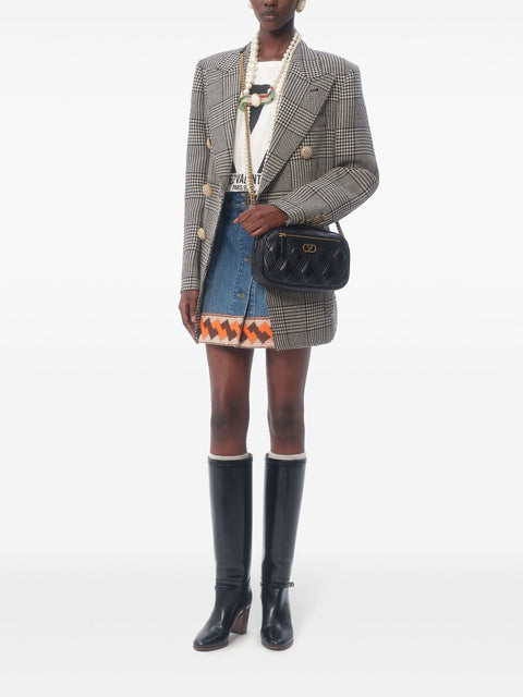 Valentino Garavani Valentino Garavani Quiltie 67 leather camera bag