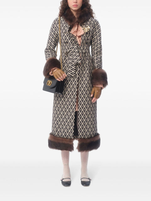 Valentino Garavani Valentino Garavani Vain leather shoulder bag