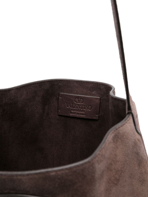 Valentino Garavani Valentino Garavani Nellcote suede leather shoudler bag