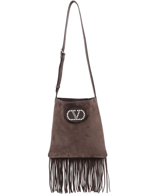 Valentino Garavani Valentino Garavani Nellcote suede leather shoudler bag
