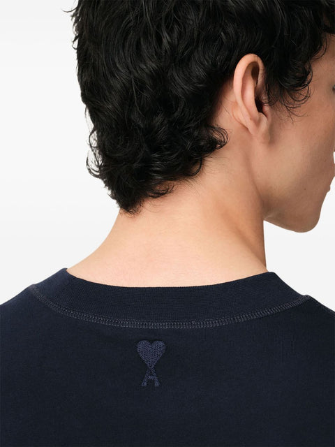 Ami Paris Ami Paris T-shirts and Polos Blue