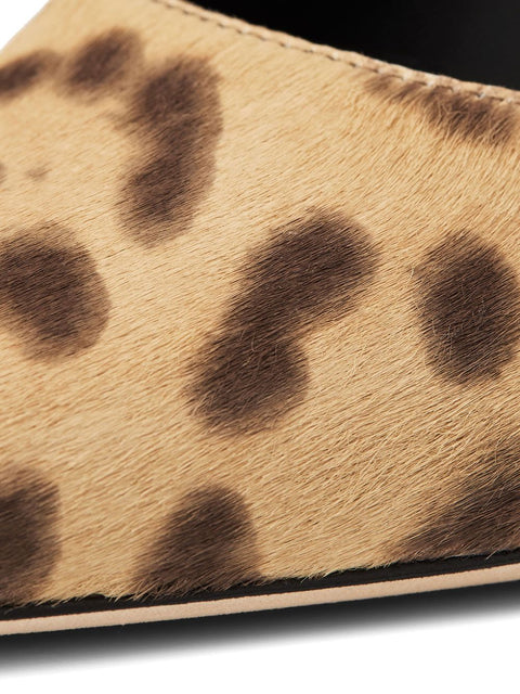 Jimmy Choo Jimmy Choo Love 85 Leopard Print Pony Pumps