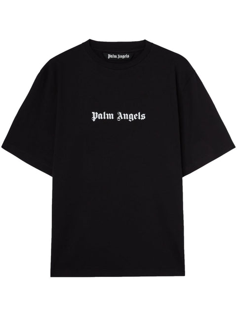 Palm Angels Palm Angels logo print cotton T-shirt