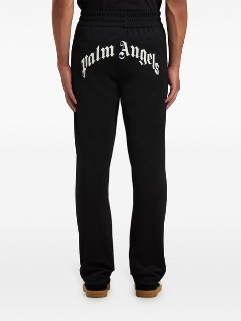 Palm Angels Palm Angels curved logo track pants