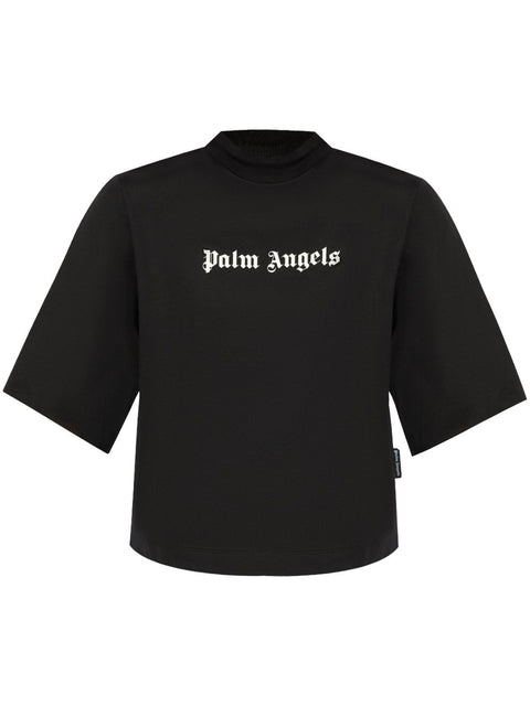 Palm Angels Palm Angels crop T-shirt with logo