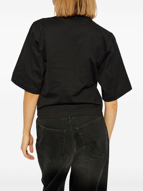 Palm Angels Palm Angels crop T-shirt with logo