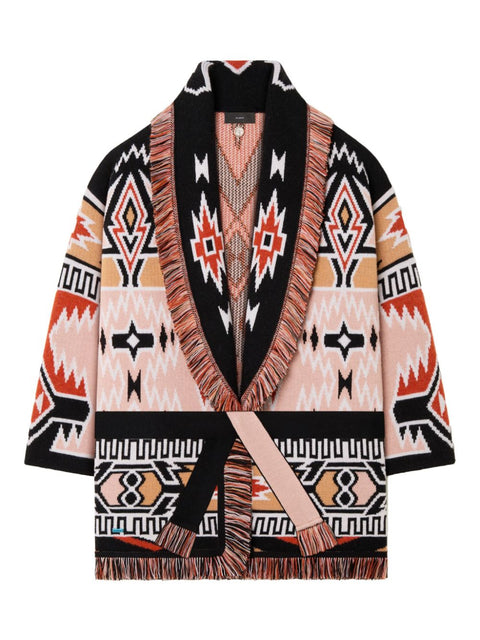 Alanui Alanui Geometric Roots cardigan