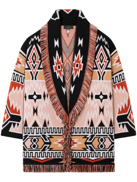 Alanui Alanui Geometric Roots cardigan