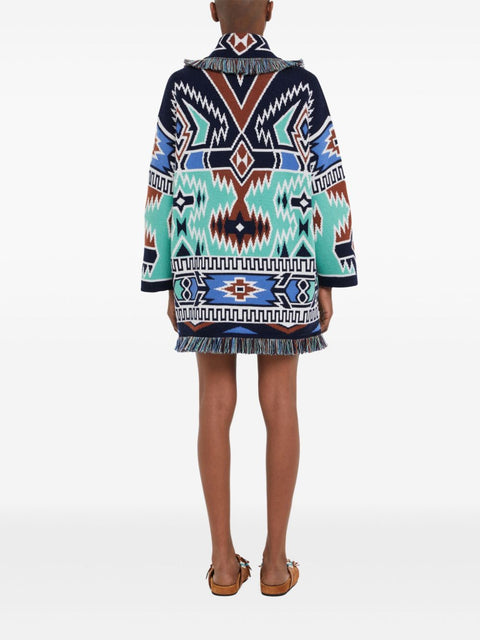 Alanui Alanui Geometric Roots cardigan