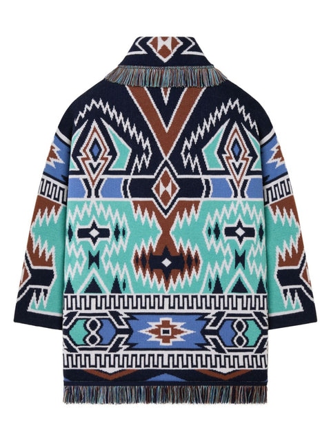 Alanui Alanui Geometric Roots cardigan