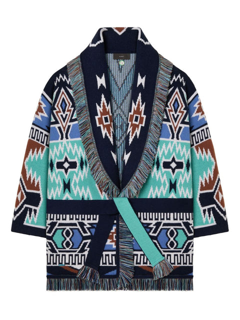 Alanui Alanui Geometric Roots cardigan