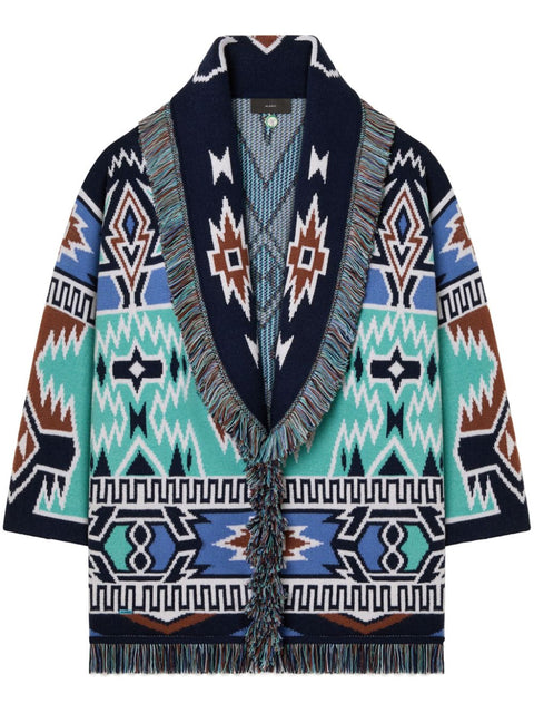 Alanui Alanui Geometric Roots cardigan