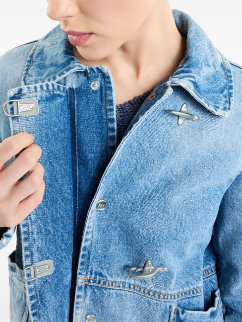 Fay Fay Coats Clear Blue