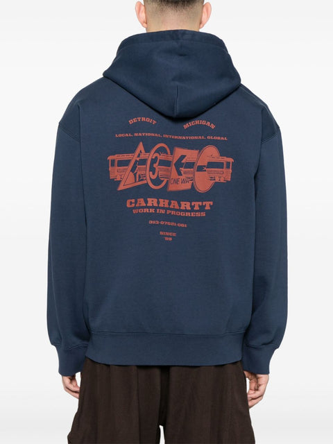 Carhartt Wip Pre Carhartt Wip Pre drawstring hoodie