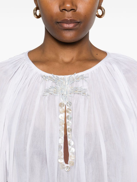 Forte Forte Forte Forte ruched detailing top