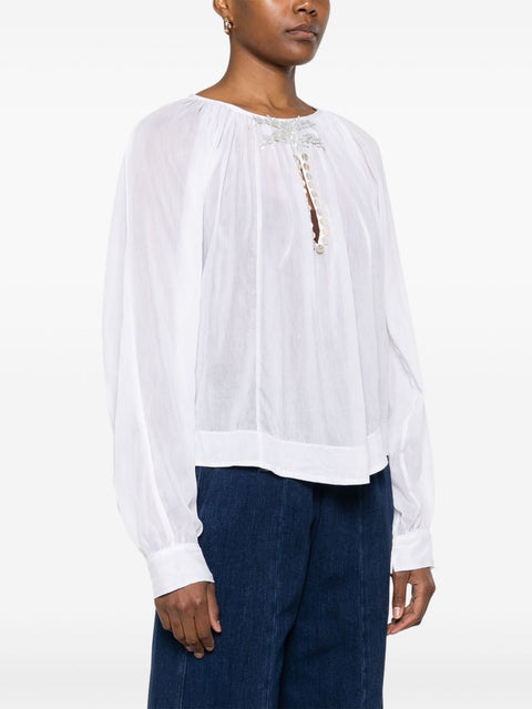 Forte Forte Forte Forte ruched detailing top