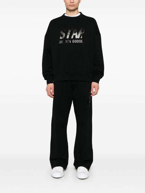 Golden Goose Golden Goose logo print sweatpants