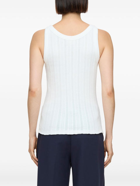Closed Closed Ribbed tank top