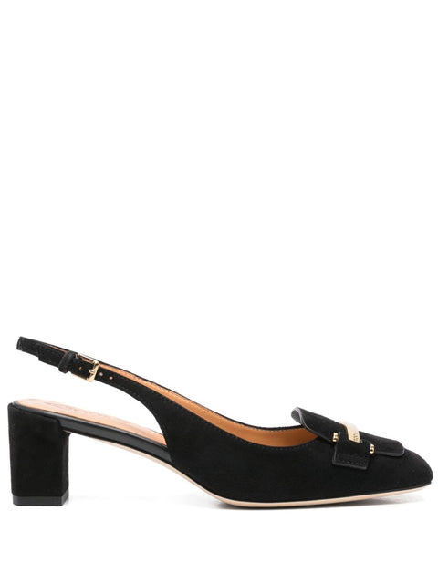 Tod'S Tod's 50mm Suede Pumps with Back Strap