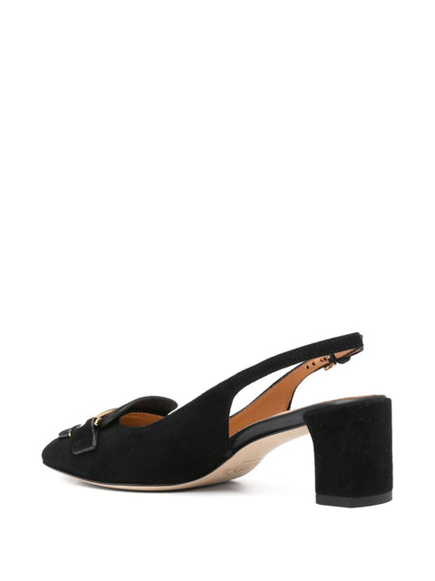 Tod'S Tod's 50mm Suede Pumps with Back Strap