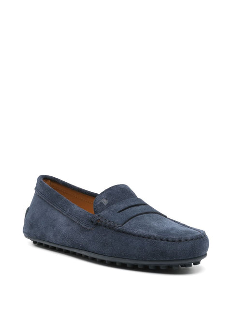 Tod'S Tod's Gommino suede leather loafers