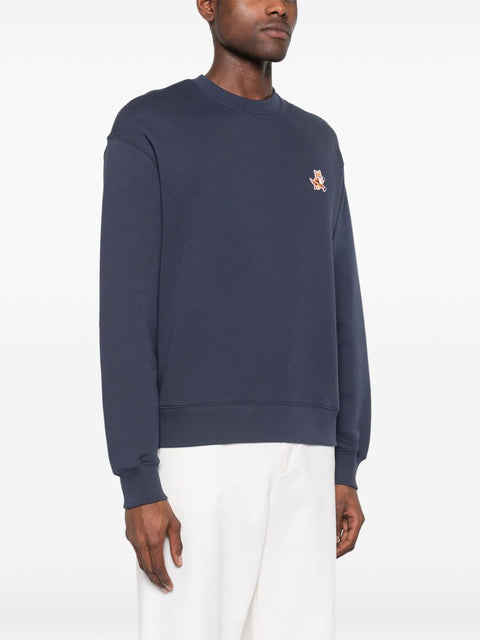 Maison Kitsune Maison Kitsune fox-motif cotton sweatshirt