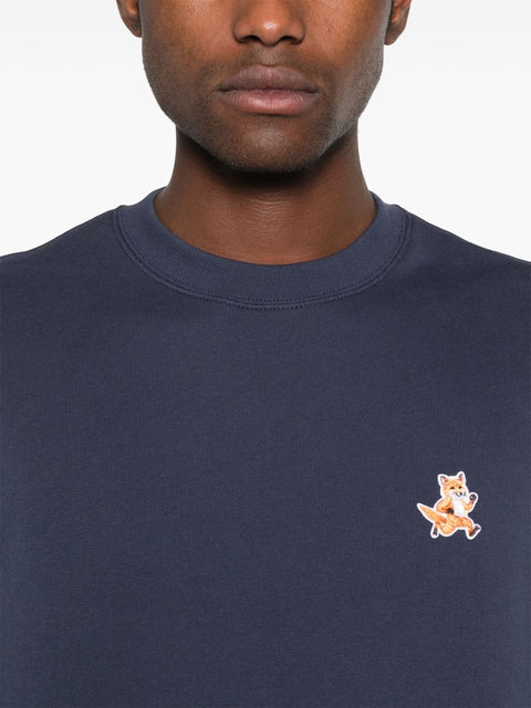 Maison Kitsune Maison Kitsune fox-motif cotton sweatshirt