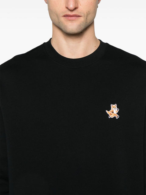 Maison Kitsune Maison Kitsune speedy fox patch comfort sweatshirt