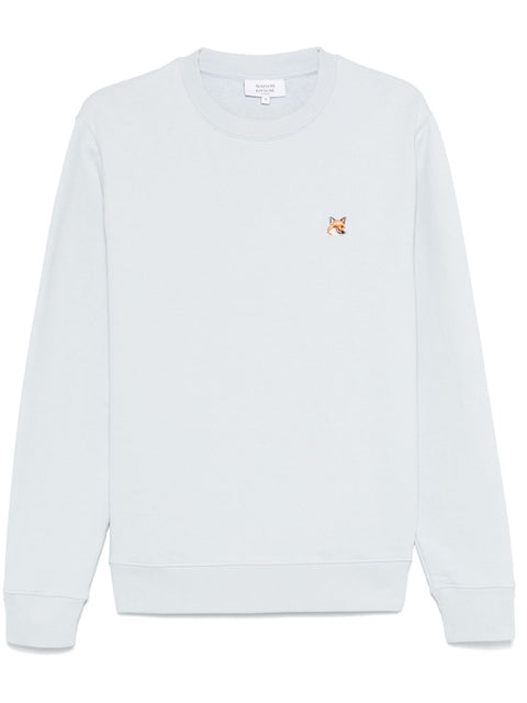 Maison Kitsune Maison Kitsune fox head-patch sweatshirt