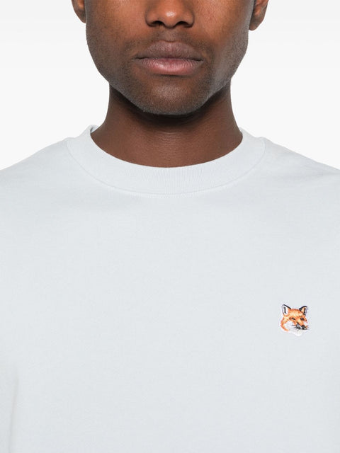 Maison Kitsune Maison Kitsune fox head-patch sweatshirt