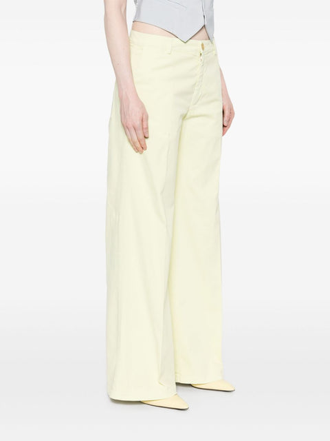 Forte Forte Forte Forte wide leg cotton trousers