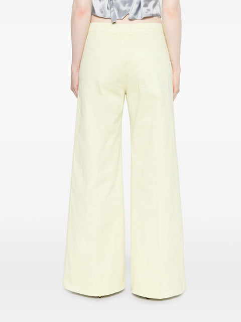 Forte Forte Forte Forte wide leg cotton trousers