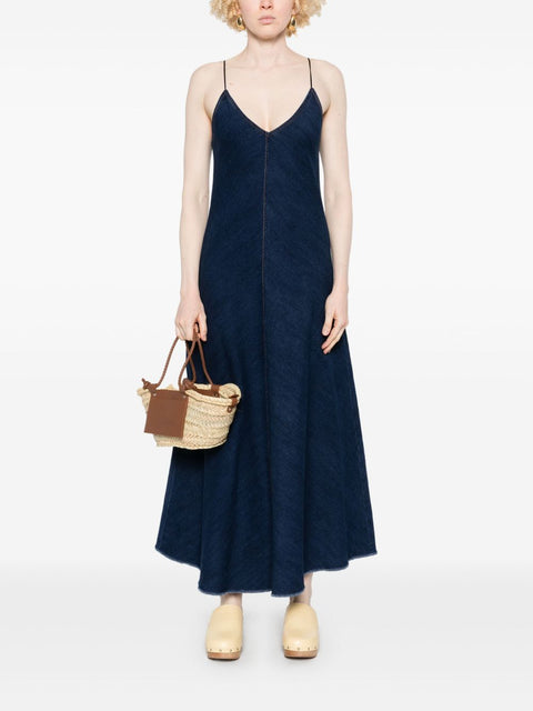Forte Forte Forte Forte Denim midi dress